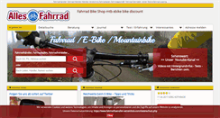 Desktop Screenshot of fahrradhaendler-verzeichnis.com